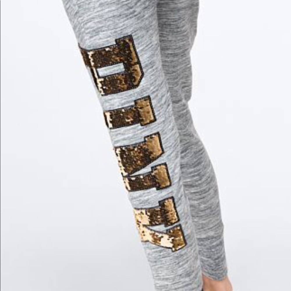 Pink Sequin Flip Joggers-Medium, Bath Bomb, & Mask